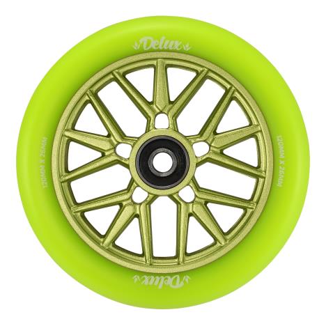 Blunt 120mm Delux Wheels Green - Pair £63.90